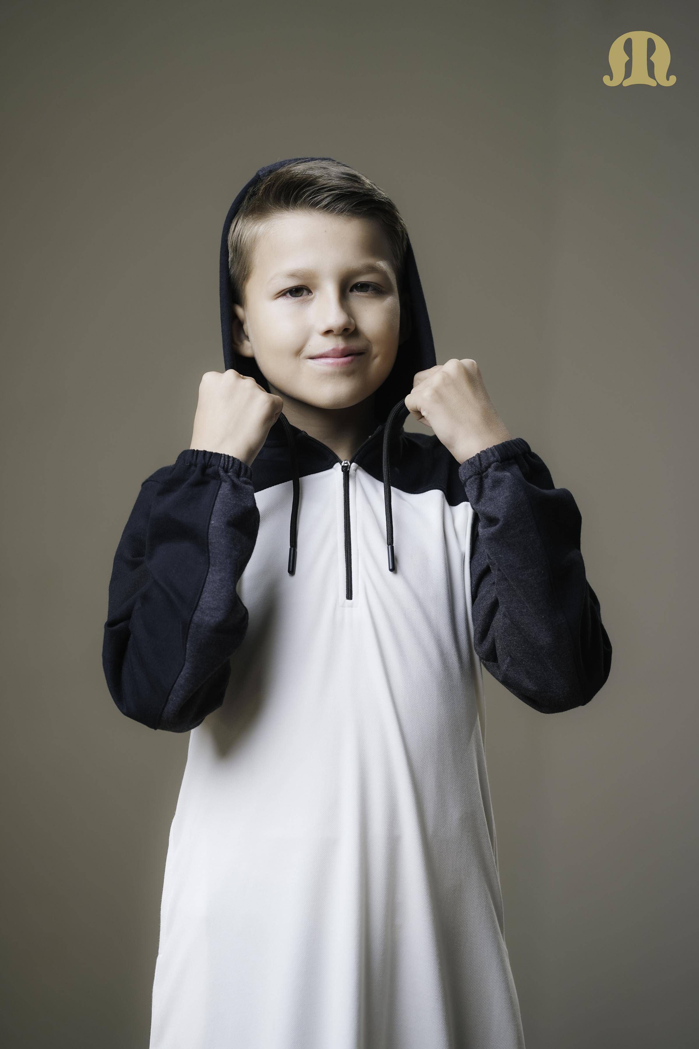 Gymnos Hoody Knitted Thobe boys